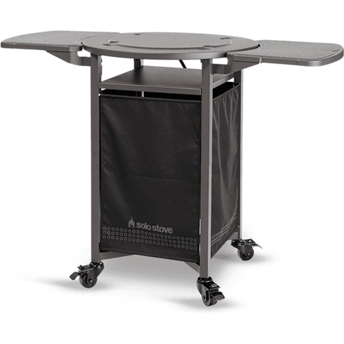 Solo Stove, Attrezzatura BBQ, Carrello per Forno Pizza in Acciaio Nero