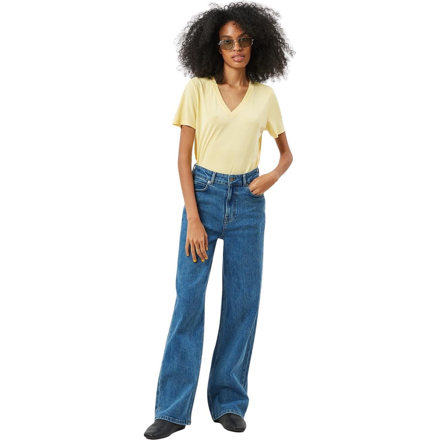 Thumbnail - Minimum, Damen, Shirt, t-shirt daen iniu rynih 0281, Gelb, (M)