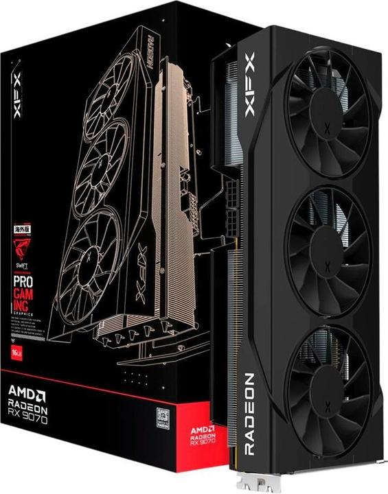 Produktbild XFX RX 9070 SWIFT Triple Fan OC (16 GB)