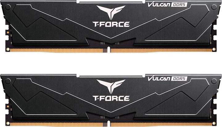 Actual product image Team Group RAM Team D5 6000 32GB C30 Vulcan α black EXPO K2 (2 x 16GB, 6000 MHz, DDR5-RAM, DIMM)