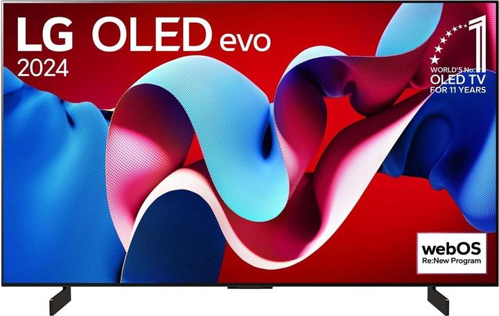 Immagine prodotto LG OLED42C41LA OLED evo, 42", 106cm, UHD 4K, SMART (42", C4, OLED, 4K, 2024)