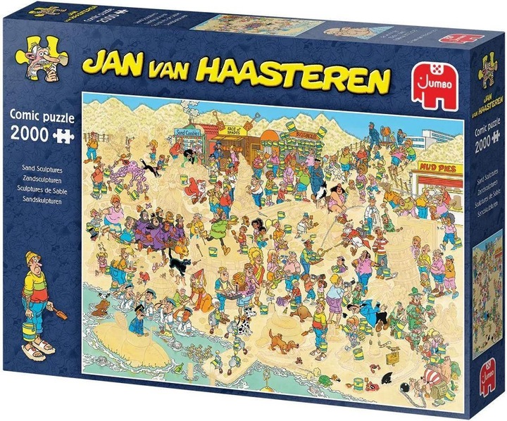 Produktbild Jumbo Jan van Haasteren Puzzle - Sandskulpturen, 2000 Teile (2000 Teile)