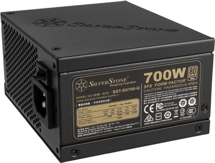 Silverstone SST-SX700-G v1.1 SFX Netzteil 80 PLUS Gold, modular - 700 Watt (700 W)