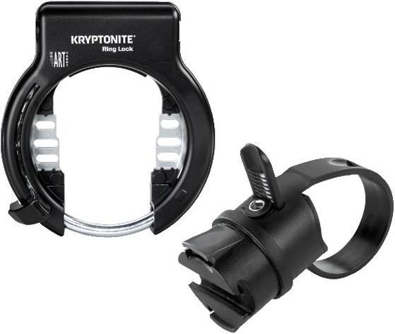 Actual product image Kryptonite Ring Lock + Holder
