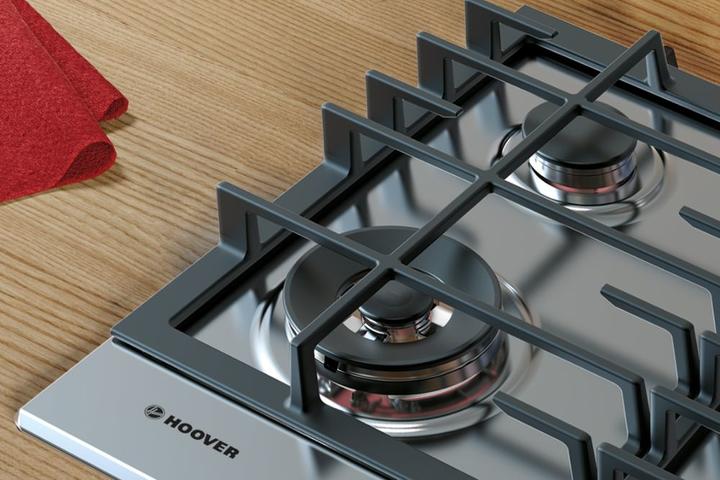 Image du produit Candy Hoover H-HOB 300 GAS HHG6BF4MX Inox Encastrable 60 cm 4 brûleur(s)