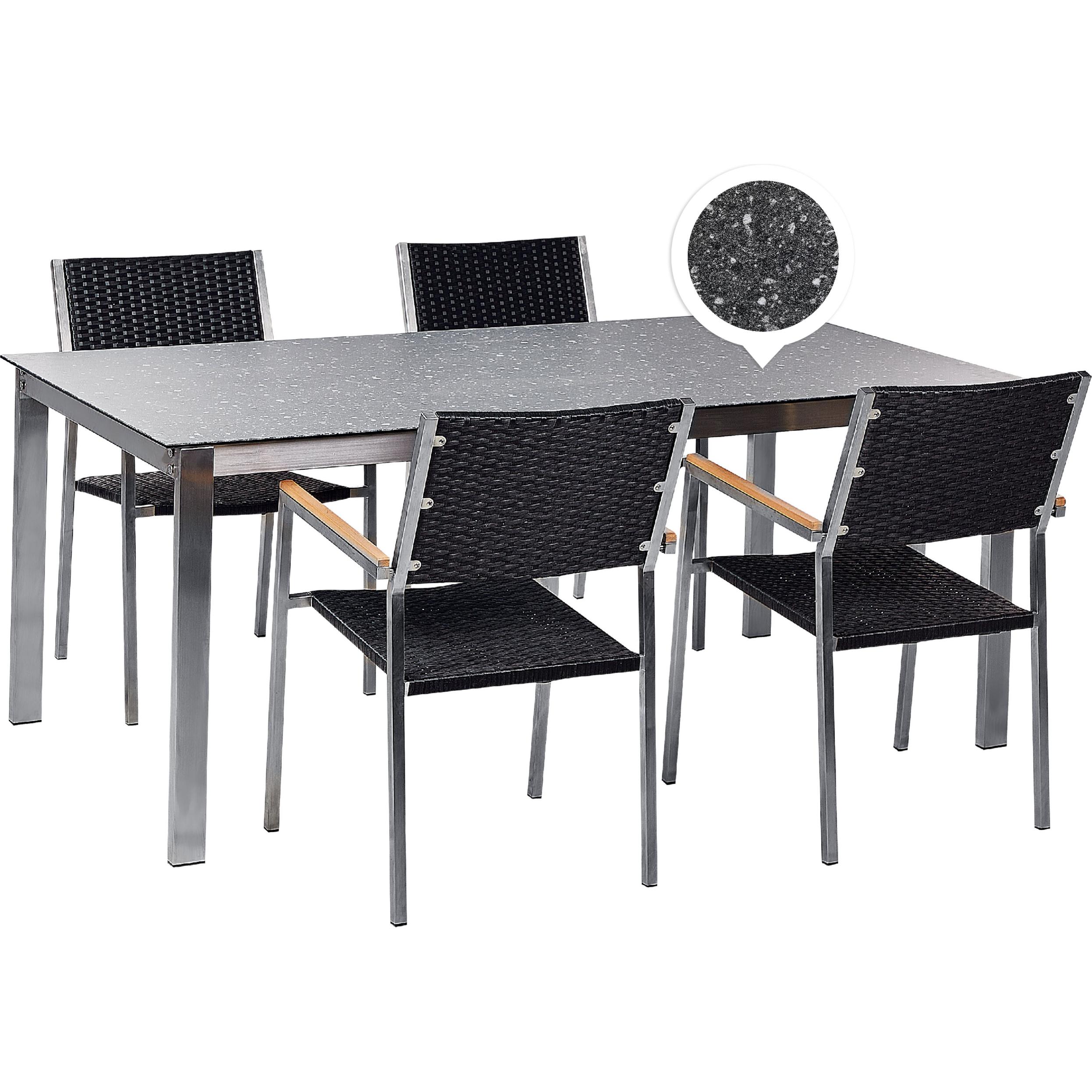 Thumbnail - Beliani, Gartentisch + Balkontisch, Cosoleto/Grosseto (180 cm)