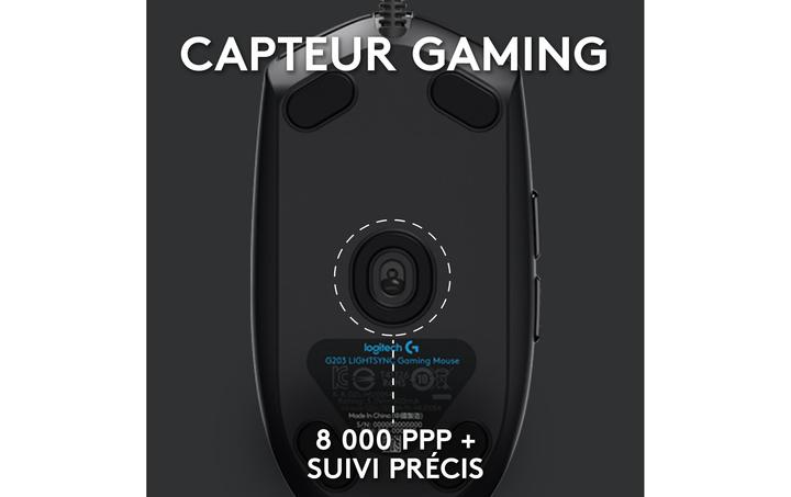 Produktbild Logitech G G203 Lightsync (Kabelgebunden)