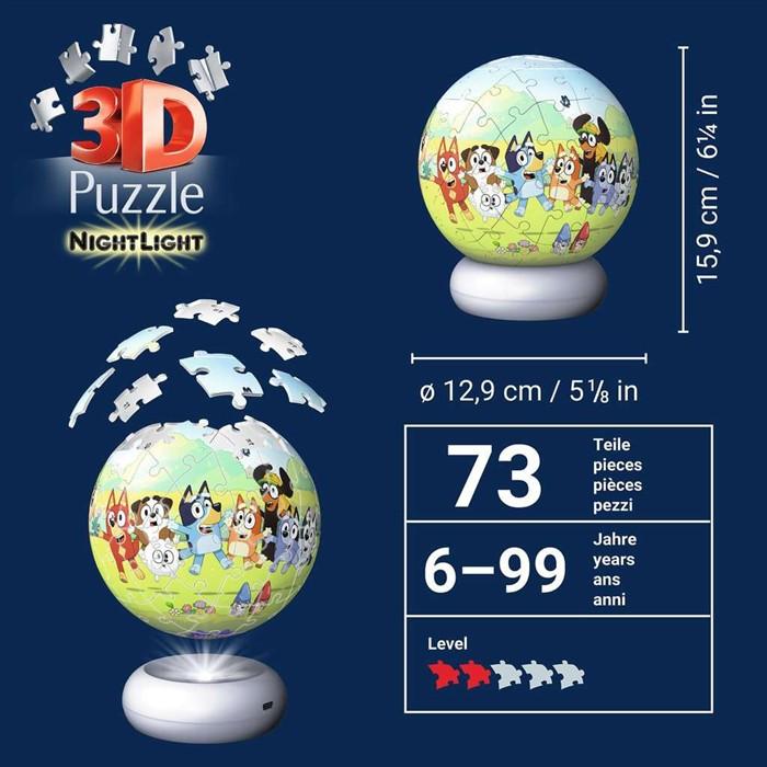 Image du produit Ravensburger Bluey illuminé (72 pièces)