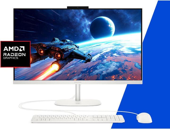 Produktbild HP OmniStudio 27-cv0002no 27" All-in-One, Windows 11 Home (512 GB, 16 GB, AMD Radeon Graphics)