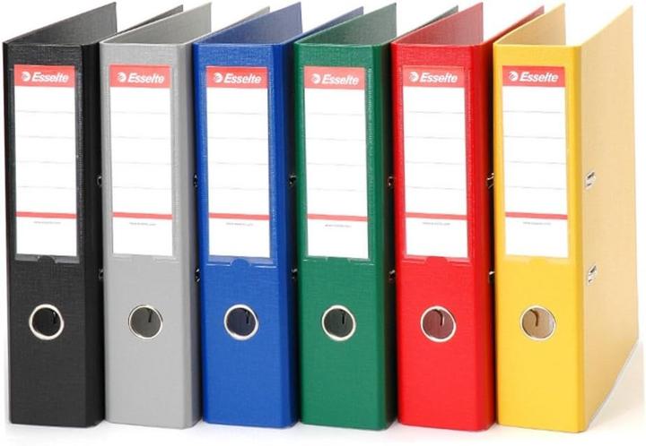 Produktbild Dymo Plastik-Ordner Standard, DIN A4, 75 mm, hellblau Einband innen und aussen mit PP-Folie kaschi (A4, 75 mm, 1 Stk.)