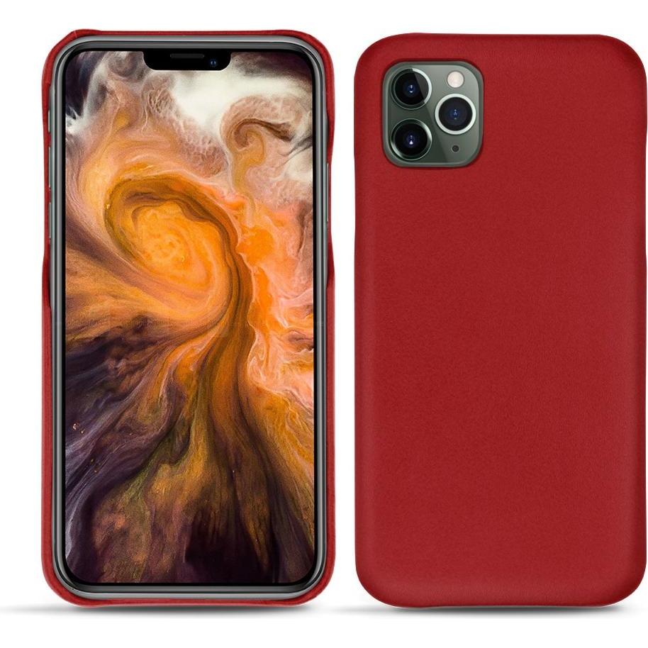 Noreve Lederschutzhülle (Apple iPhone 11 Pro Max), Smartphone Hülle, Rot