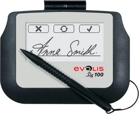 Actual product image Evolis Sig100 Lite Signature PadSignature pad w (4")