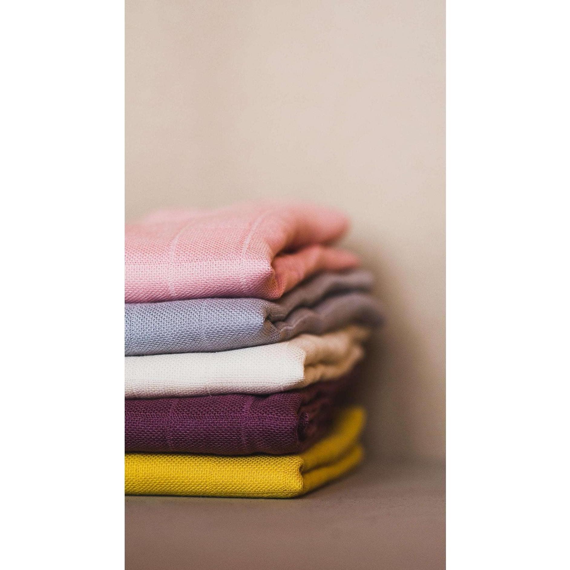 Thumbnail - Filibabba, Pucktuch + Nuscheli, Musselintuch GOTS - Grey (65 cm, 65 cm)