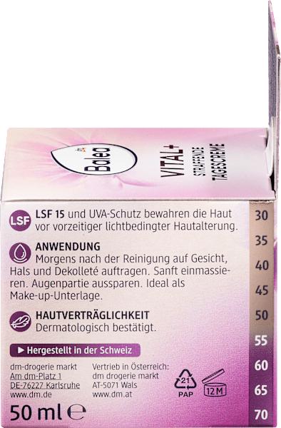 Actual product image dm Balea Vital + (50 ml, Day cream, SPF 15)