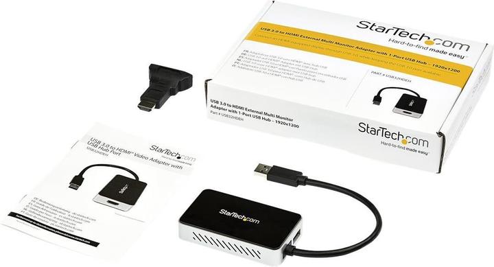 Produktbild StarTech USB32HDEH (USB-A, 2 Ports)