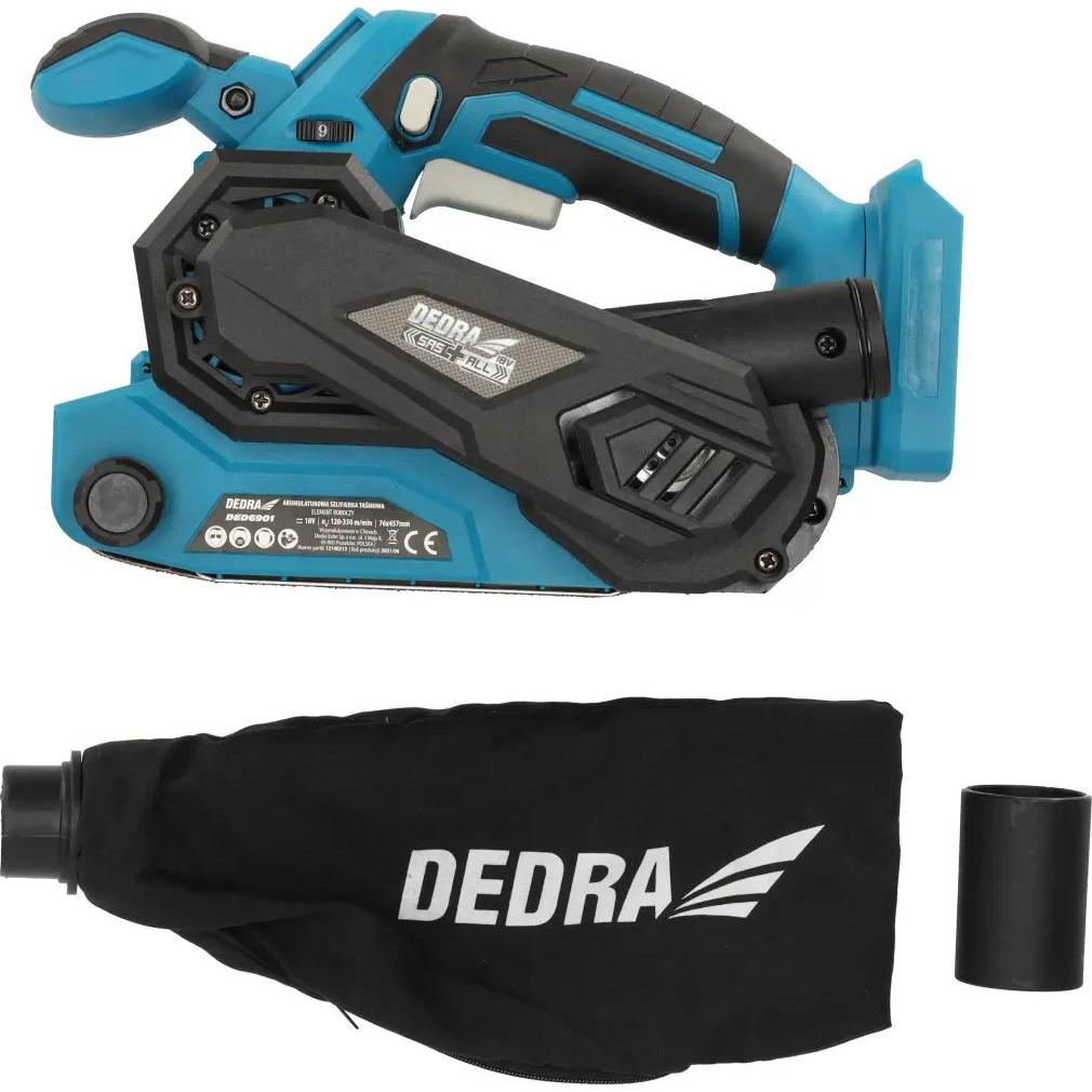 Dedra, Schleifmaschine + Poliermaschine, Schleifmaschine DED6901 (Bandschleifer)