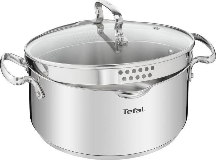 Actual product image Tefal Duetto+ (24 cm, Pot, Stainless steel)
