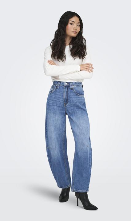 Immagine prodotto Only ONLFRANKIE Hohe Taille Barrel Fit Jeans Locker geschnitten (32)