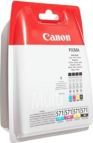 Actual product image Canon Cli-571 (C, FC, M, Y)