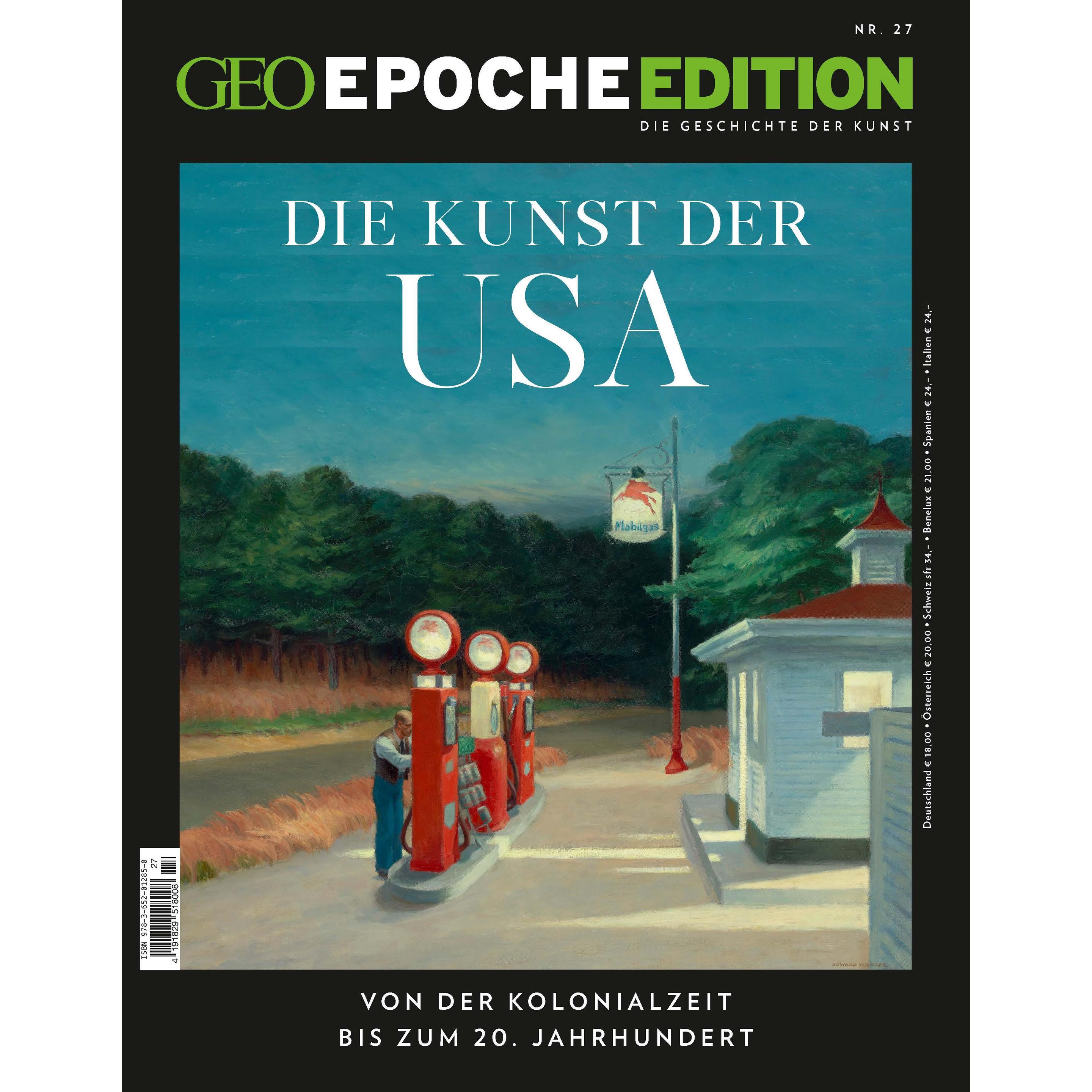 GEO Epoche Edit 27 Die Kunst der USA, Sachbücher von Markus Wolff, Jens Schröder