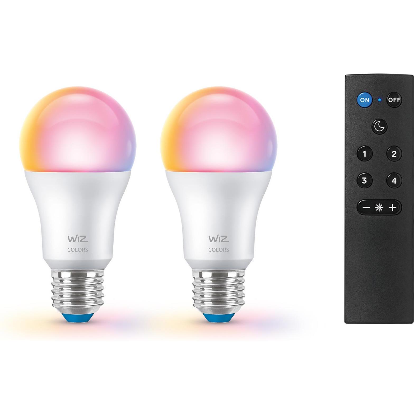 WiZ, Leuchtmittel, 8720169074972 (E27, 8.50 W, 806 lm, 2 x, F)