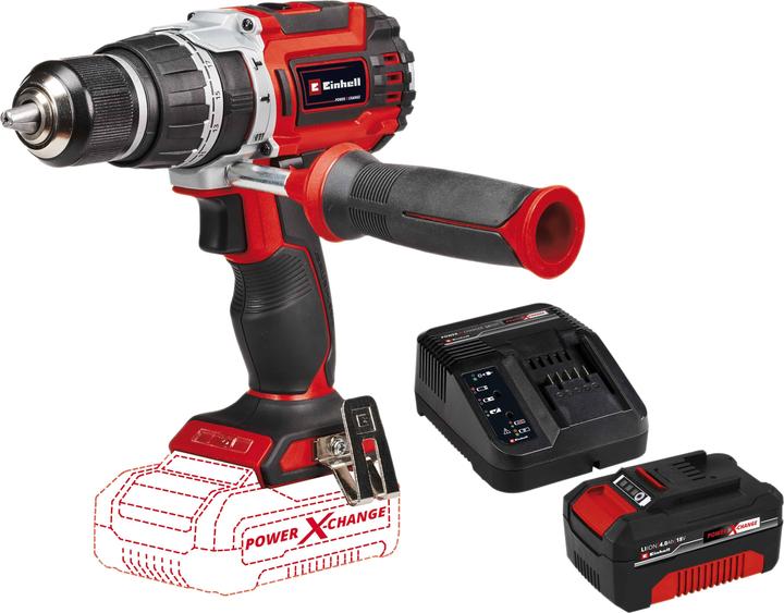 Produktbild Einhell Akku-Schlagbohrschrauber TP-CD 18/60 Li- i BL Kit (1x 4,0 Ah) (Akkubetrieb)