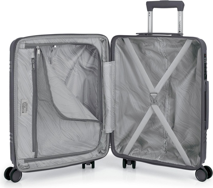 Produktbild Gabol Saori 4 Rollen Kofferset 3-teilig mit Dehnfalte (220 l, XL (ab 115l))