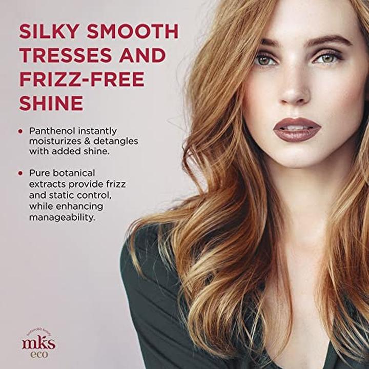 Actual product image Earthly Body MKS eco X Leave-In Treatment & Detangler with Moroccan Argan Oil and Hemp Seed Oil Vegan & Cruelty F