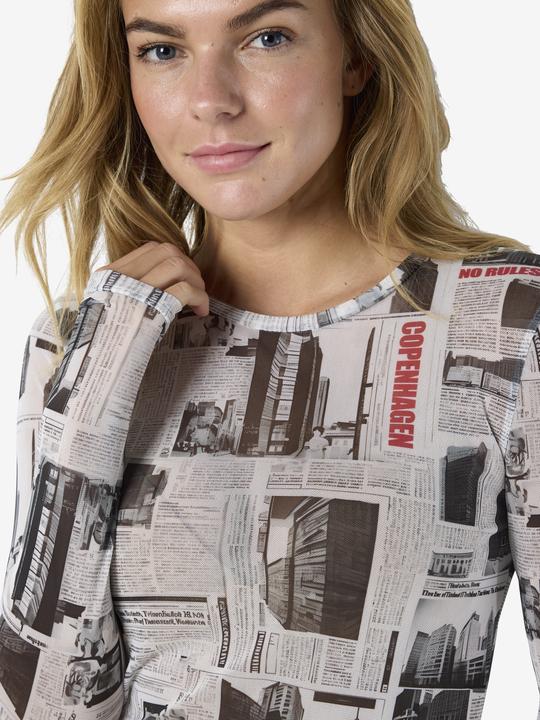 Immagine prodotto Noisy May Langärmeliges Mesh Oberteil (M)