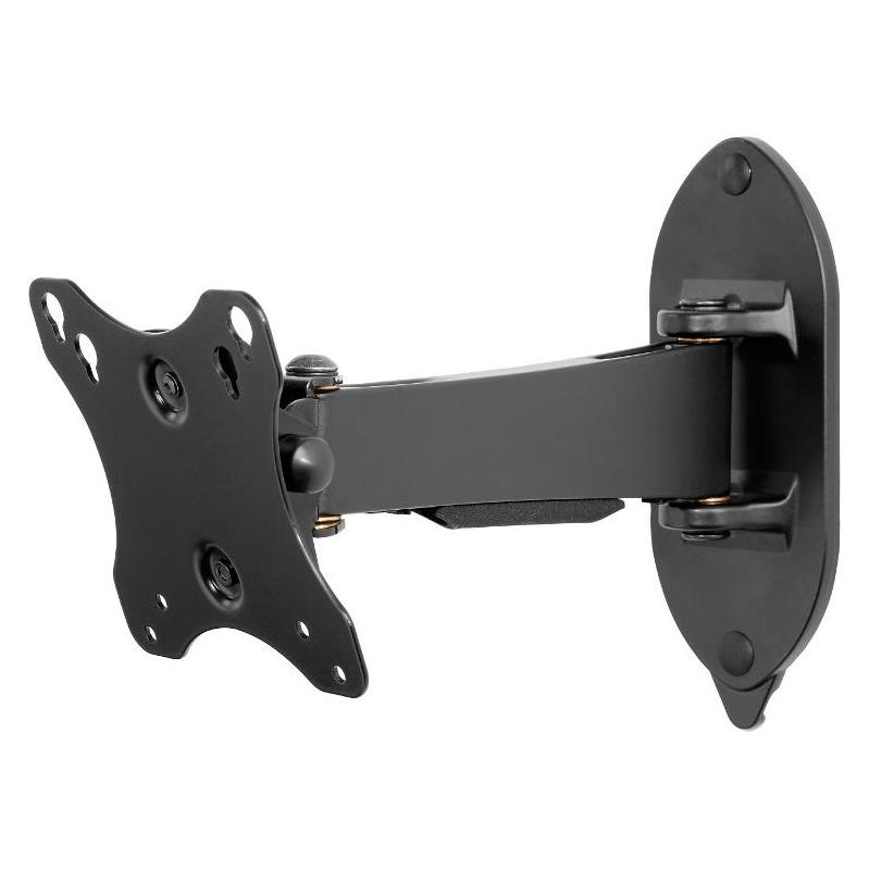 Peerless SmartMount Universal Pivot Mount for 10inch - 29inch LCD Screens (Wand, 11 kg, 10" - 29"), TV Wandhalterung, Schwarz
