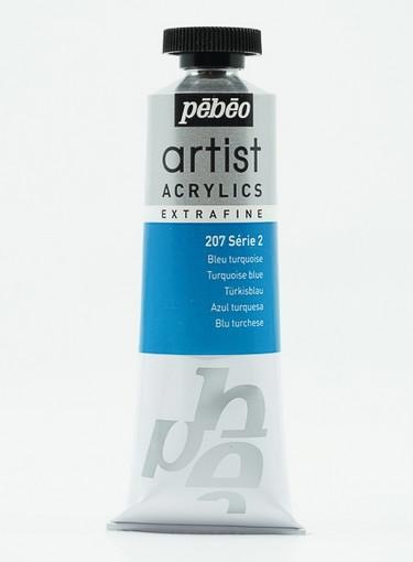 Produktbild Pebeo Artist Acrylics Extrafein Acrylfarben (Türkisblau, 37 ml)