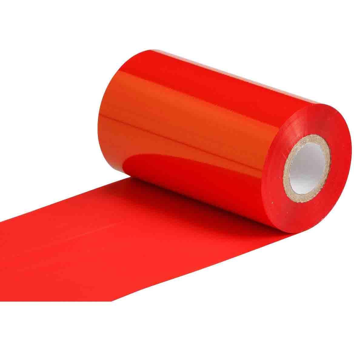 Brady, Etiketten, R-4407RD, Harz-Farbband, Rot, 110.00 mm x 300.00 m, f. THT Bradyprinter