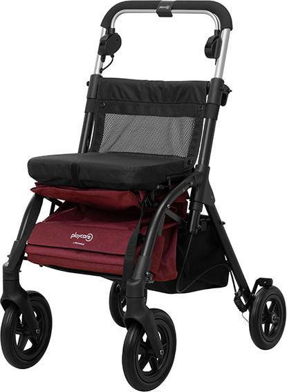 Produktbild Playmarket Rollator / Einkaufshilfe R05 cranberry