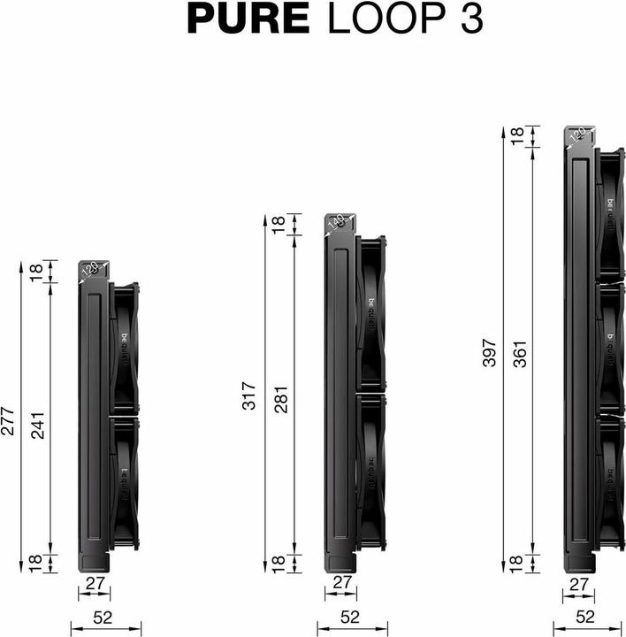 Actual product image be quiet! Pure Loop 3