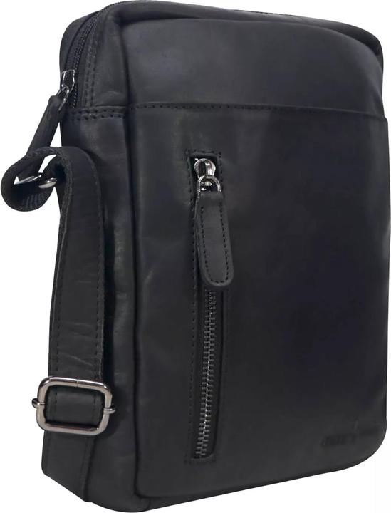 Produktbild Greenwood Herrentasche Echtleder 12 Zoll Dan Vintage Look No.16