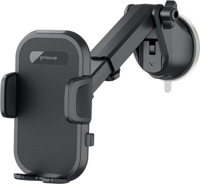 Actual product image Proove - Longway Plaid Suction Type Car Mount, Black