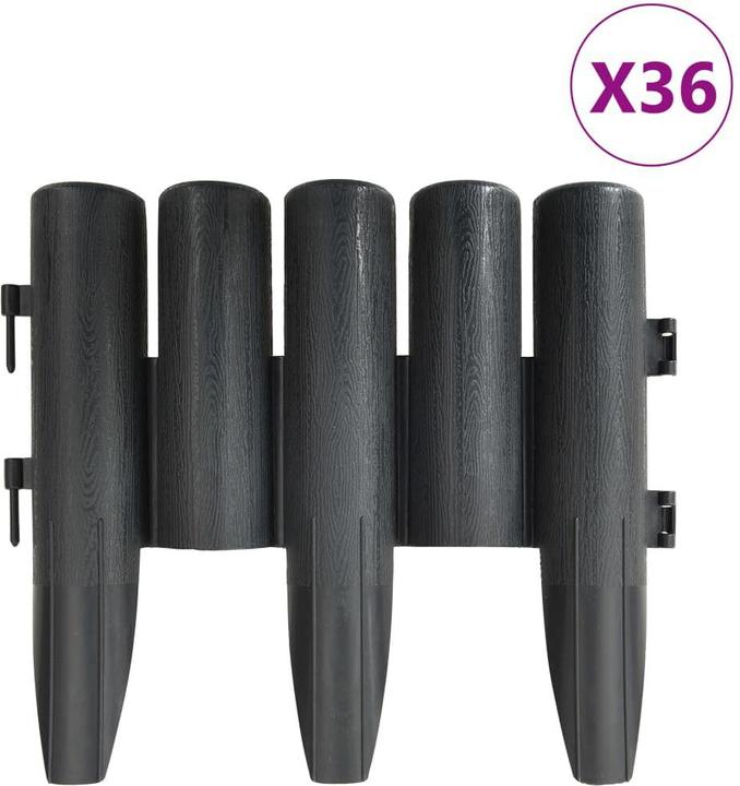 Produktbild vidaXL Rasenkante (1000 cm)