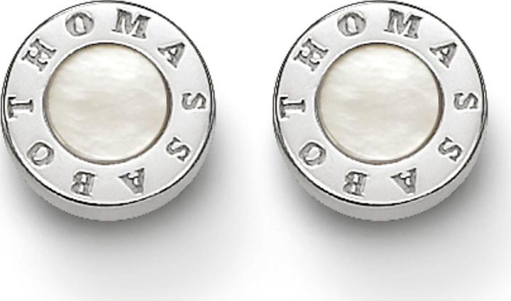 Produktbild Thomas Sabo Ohrstecker Classic Weiss (Silber)