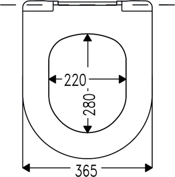 Actual product image Haro Toilet seat Punto SoftClose white