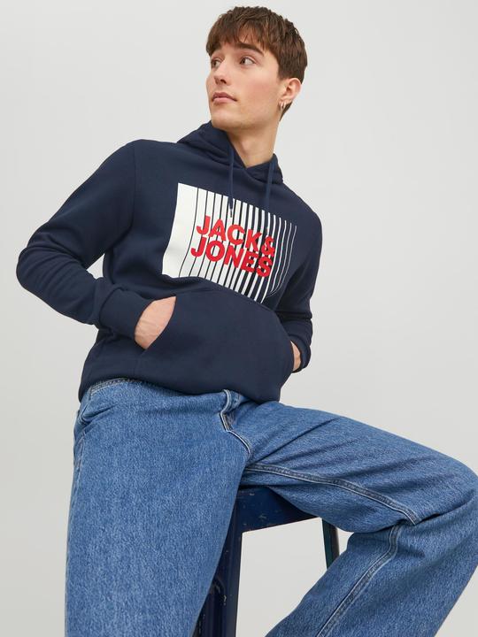 Immagine prodotto Jack & Jones Felpa con cappuccio con logo (XS)