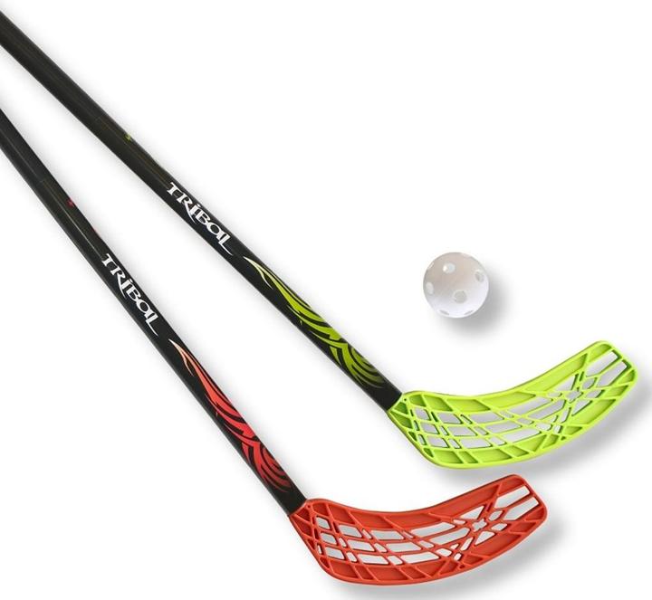 Image du produit Eurostick Tribal junior set 70/84cm - 2 bâtons + 1 balle (70 cm, Gauche, Droite)