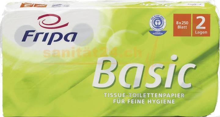 Produktbild Fripa Basic Toilettenpapier 2-lagig (64 Stk.)