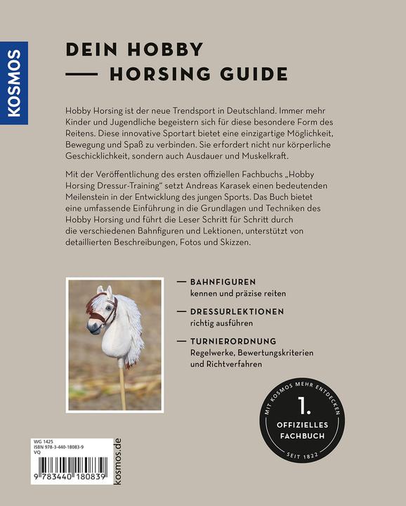 Produktbild Kosmos Hobby Horsing Dressurtraining (Deutsch, Andreas Karasek, 2025)