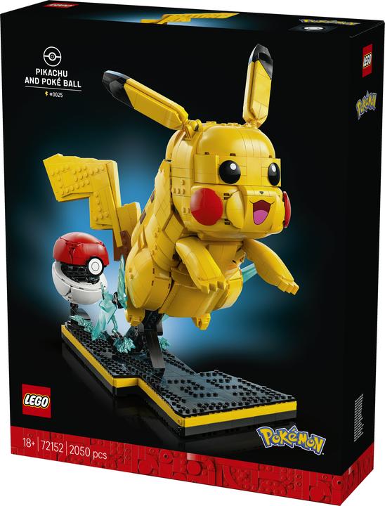 Immagine prodotto LEGO Pikachu e Pokéball