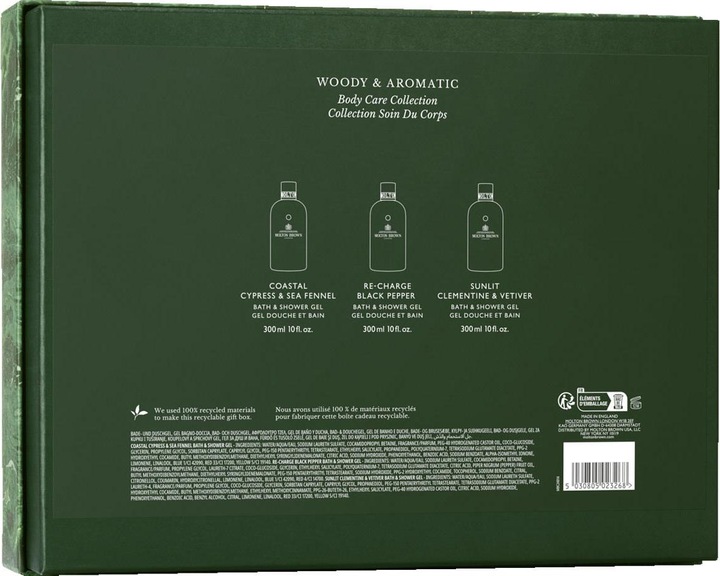 Immagine prodotto Molton Brown Set regalo legnoso e aromatico (Set per la cura del corpo)