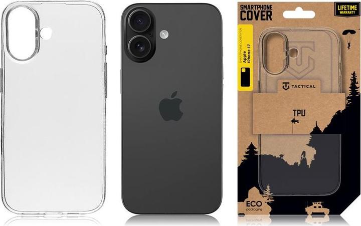 Actual product image Tactical TPU Cover für Apple iPhone 17 Transparent (Apple iPhone 17)