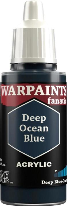 Diep oceaanblauw