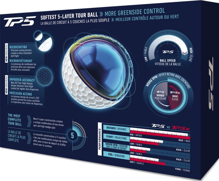Produktbild Taylor Made TP5 (2026) Golfbälle