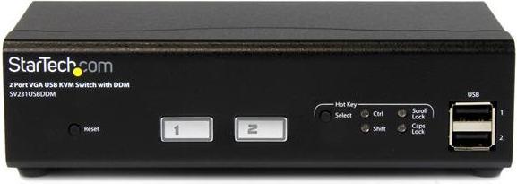 Actual product image StarTech 2 Port USB VGA Kvm Switch Ddm