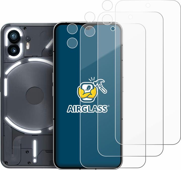 Produktbild BROTECT AirGlass Panzerglasfolie (3 Stück, Nothing Phone (2))